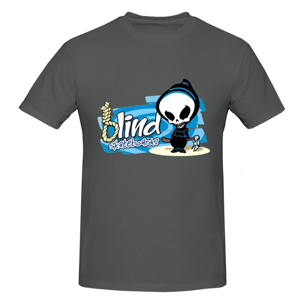 Blind Skateboard World Industry Short-sleeved T-shirt Print Pattern Comfortable T-shirt 2025 Novel Men and Women 250523