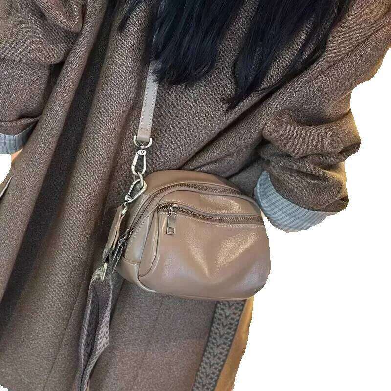 Designer Luxury Designer Luxury Women Cow Genuine Leather Small Bag Ladies Retro Popular Crossbody Female Designer Shoulder Bags Lady Cowhide Purse