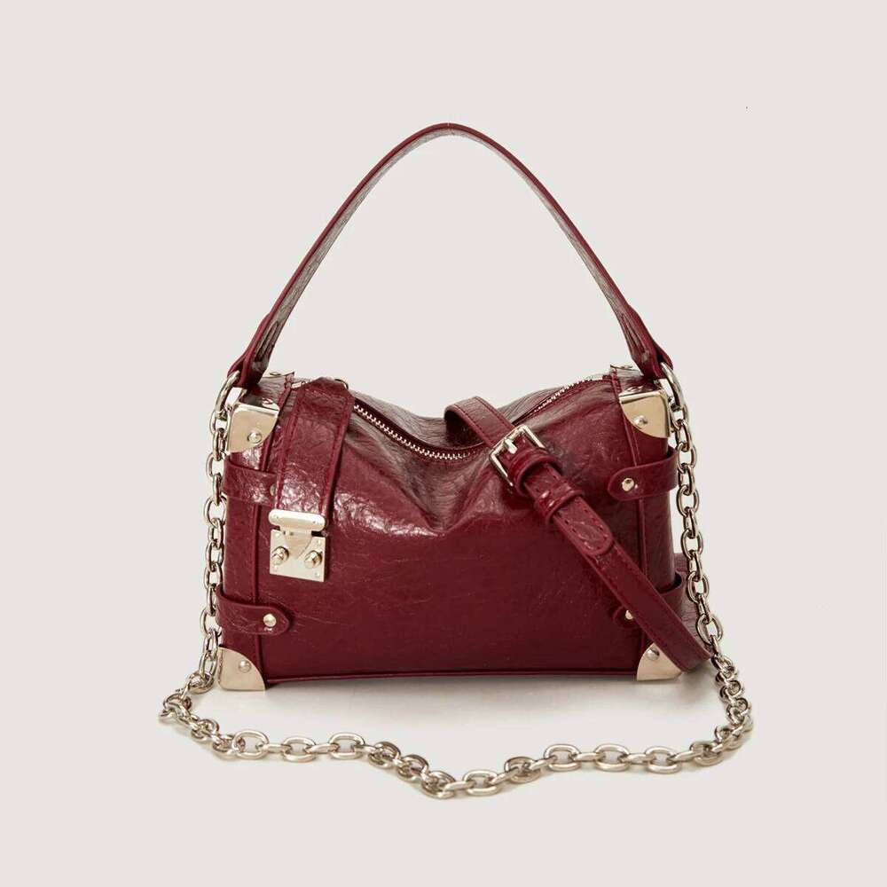 Hot Selling Women's Women Vintage Inspired Brown Suede Satchel Bag Retro Buckle Detailing For Fashion Forward Looks Designer Bags