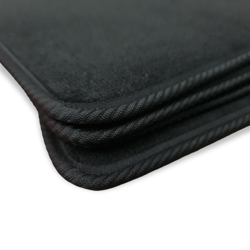 Front Car Floor Mats For VW Passat B5 Velour Waterproof Black Carpet Auto Liners