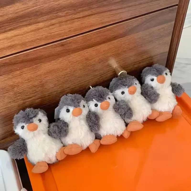 Peanut Penguin Bag Decoration Plush Toy Gift Keychain Cute Doll Pendant Lovely Penguin Dolls Holiday Birthday GiftXJ250524