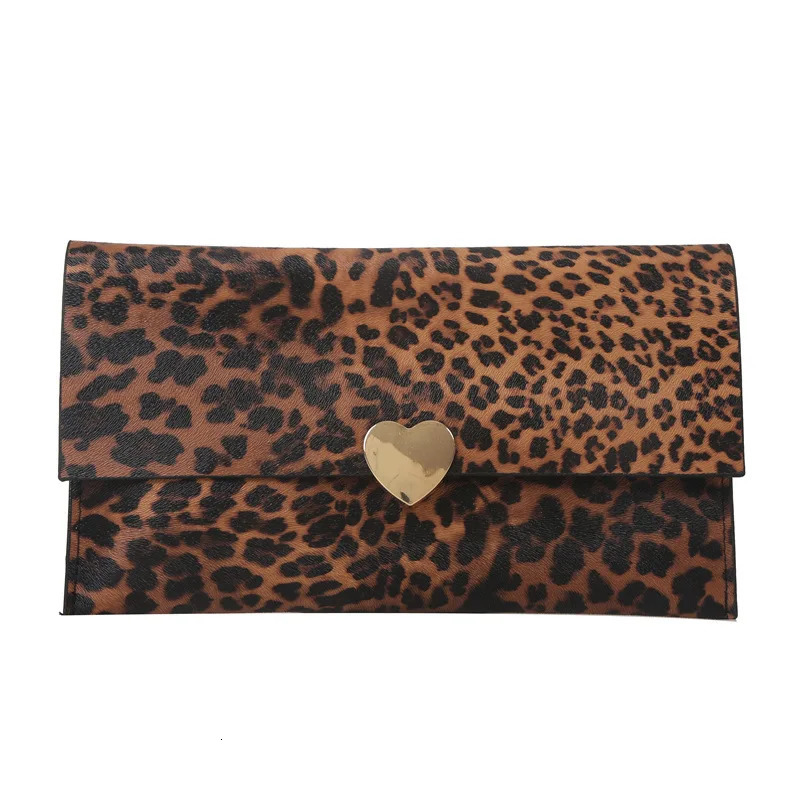 Large Capacity Wallet For Women PU Purse Fashion Clutch Bag Coin Wallet Closure Cow Stripe Leopard Print Handbag 250526