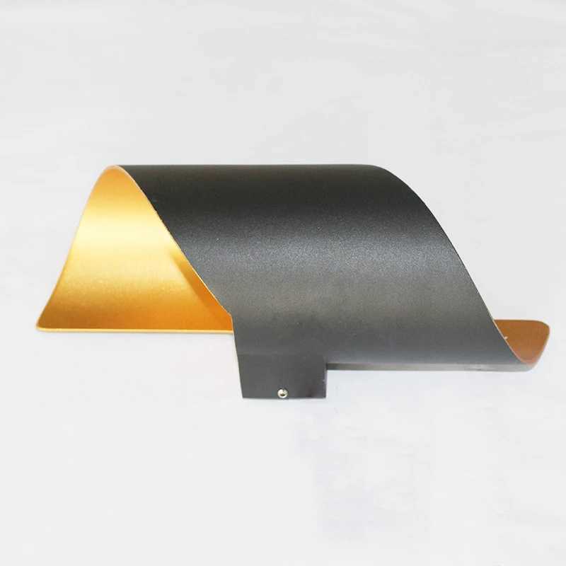 LED Wall Lamp Spiral Design 10W D Mekan Duvar Iklar Modern skandinav Sconce Su Geirmez Lamba Mekan Duvar I Ev DekoruXJ250526