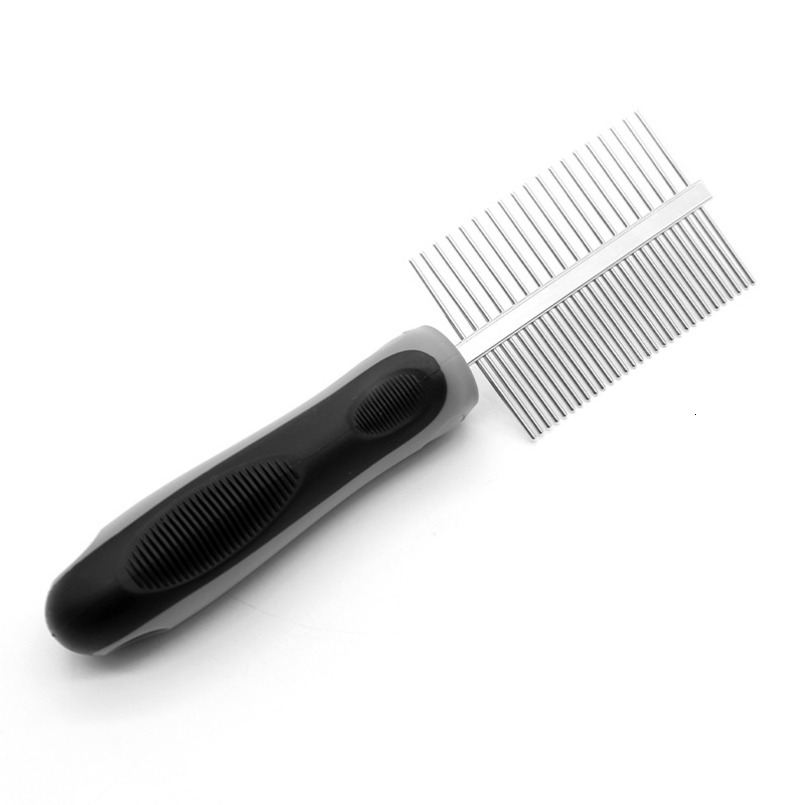 Pet Fine Tooth Rake Dog Hair Magic Grooming Tool Supplies Cat Comb