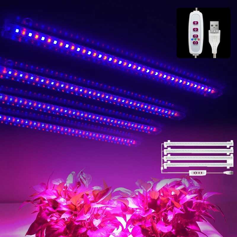 Full Spectrum Grow Light LED Growing Lamps Plant Light 30cm 5V USB Phytolamp for Plant Flower Seedlings CultivationXJ250526