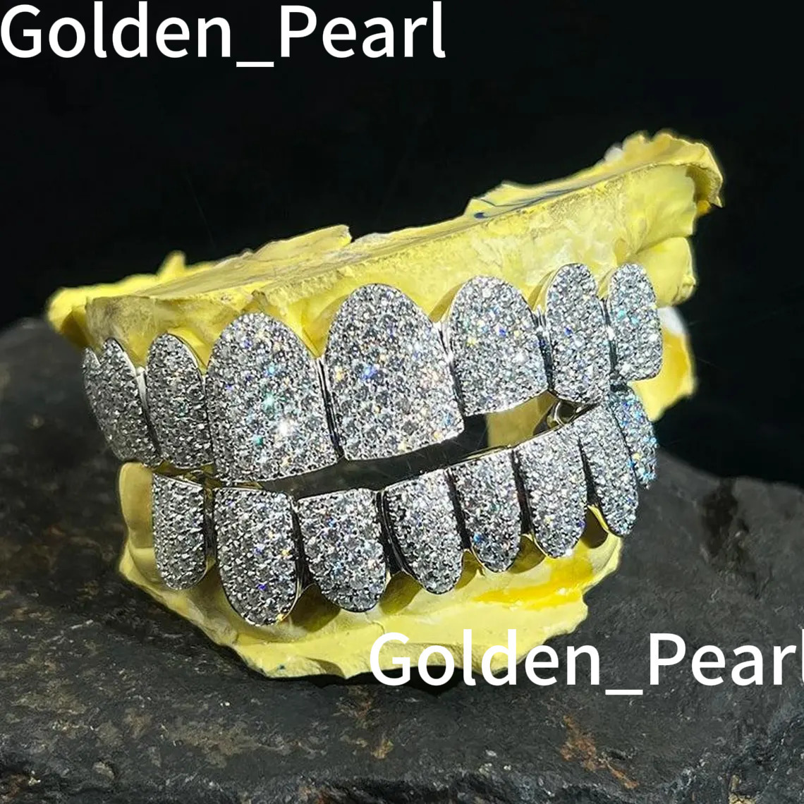 Best Prices on Trendy Lab Grown Diamond Custom Fine Body Jewelry Sparkling Grillz with Smile Fashion Forward Statement