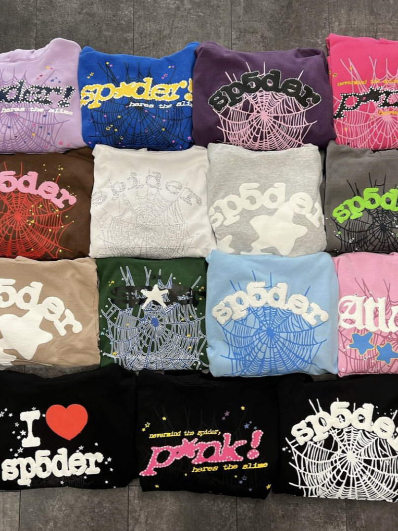 Men's Hoodies High Street Letter Graphics Printed Oversized Long-Sleeved Hoodies For Men And Woman 2025 New Hip-Hop Versatile Lazy Style Couple T