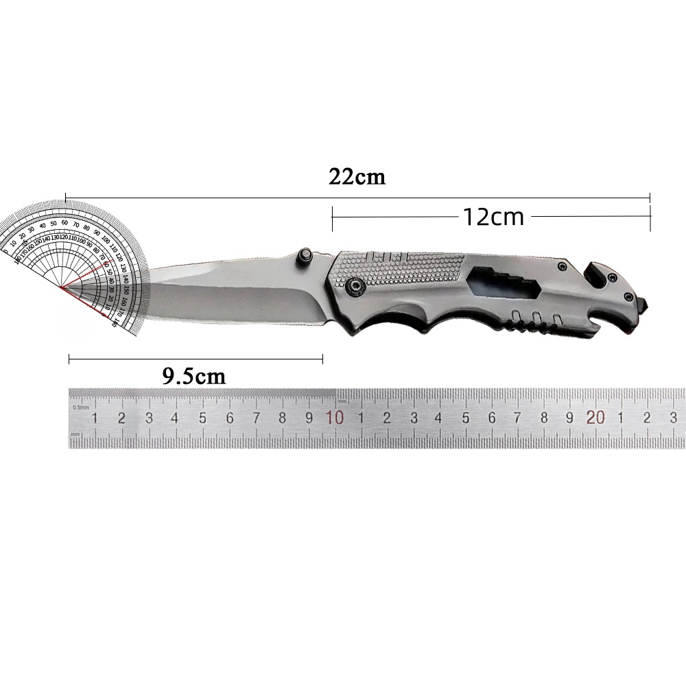 Rugged Stainless Steel Multi-Purpose Camp Knife Suitable for Wild Expeditions