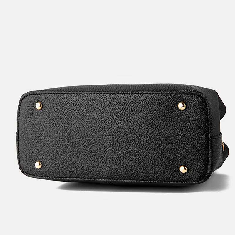 Women's Bags Designer New European And American Foreign Trade Women's Embroidery Lychee Pattern Fashion Handbag Shoulder Oblique Span Bag