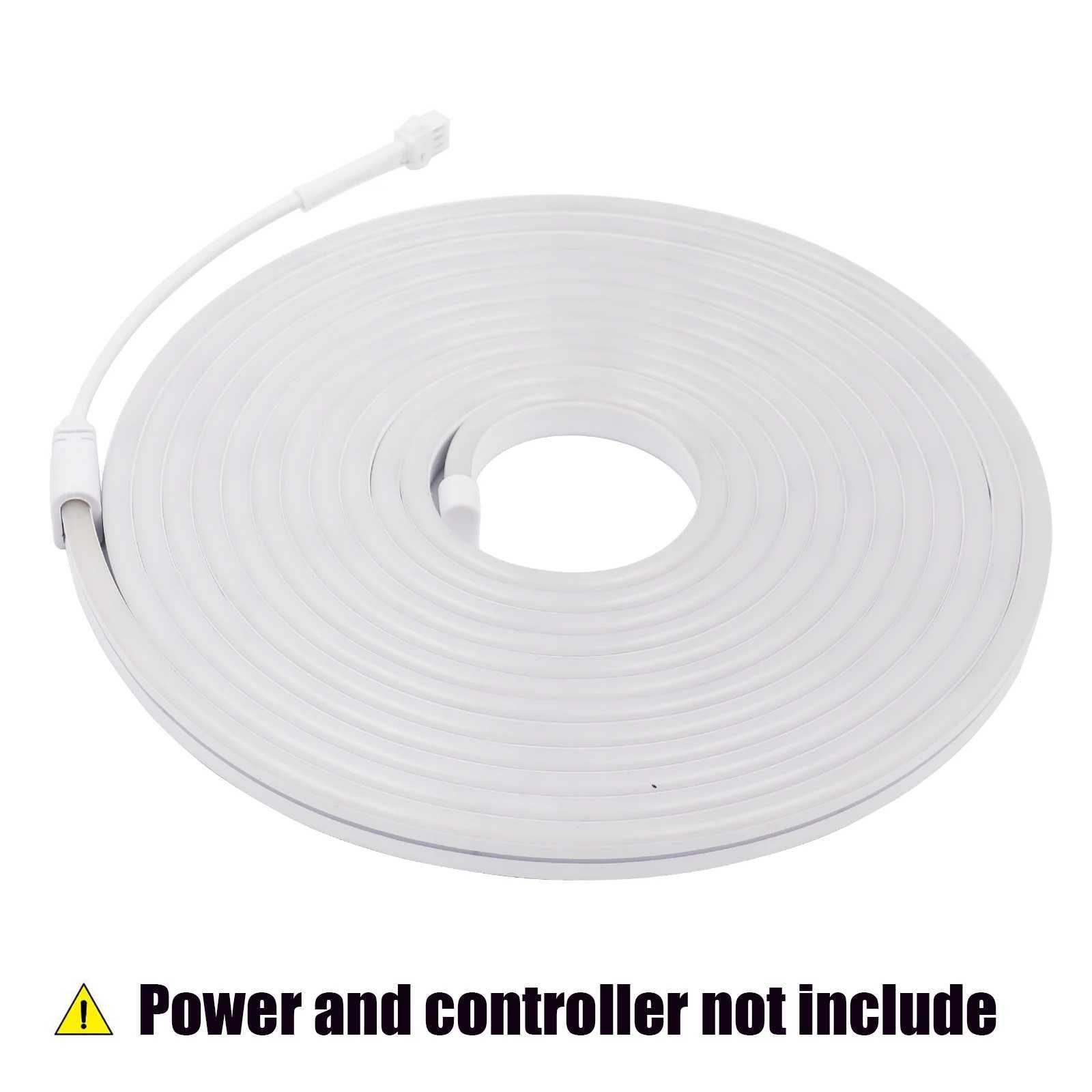 DC 12V 24V WS2811 RGBIC Dream Color Neon Strip Light Waterproof 1M 3M 5M 10M Home Decor Flexible Ribbon Tape Rope LED Strip W250526