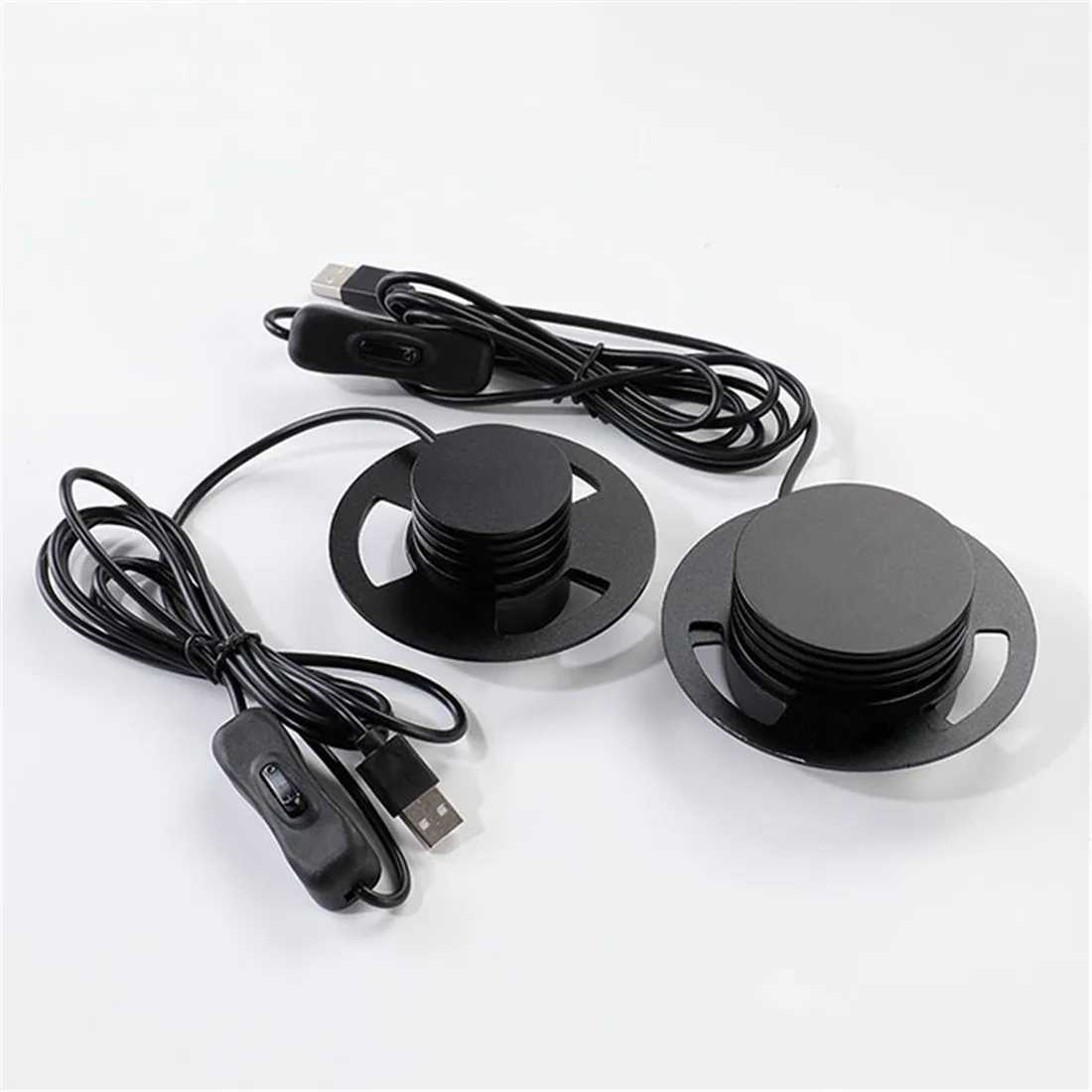 Round D10cm D12cm D15cm D20cm LED moss plant light breathable ecological bottle lamp USB aquatic grass light wanter plant lampXJ250526