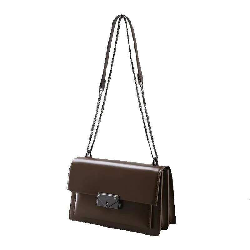Designer Luxury Designer Luxury Factory Customized Simple Genuine Leather Women's Handbags High Quality Crossbody Bag Chain Women Shoulder Bags