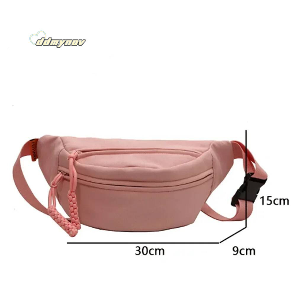 Chest Bags Banana For Women Sling Crossbody Pack Canvas Running Waist Casual Fanny Packs Sport Half Moon Belt Bag ddmynov
