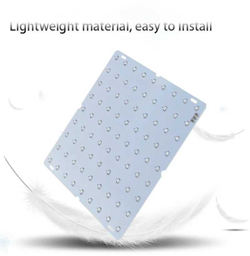 LED Plant Grow Light 169LEDs Full Spectrum Hydroponic Greenhouse Plants Growing Lamp Veg Flower Indoor Ultrathin Panel PhytolampXJ250526