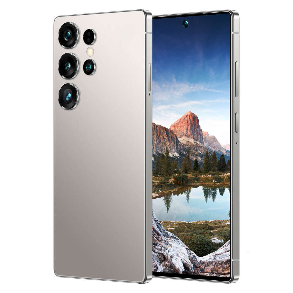 S25 Ultra smartphone with built-in pen, intelligent all-in-one device, 4G phone, true perforation, 7.3-inch large screen