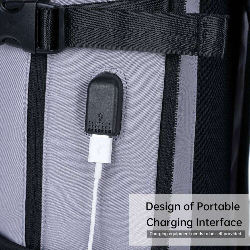 2-in-1 Myco Convertible Backpack - Anti-Theft Slim Laptop Bag for Work, Durable Nylon Hiking Pack with Hidden Pockets