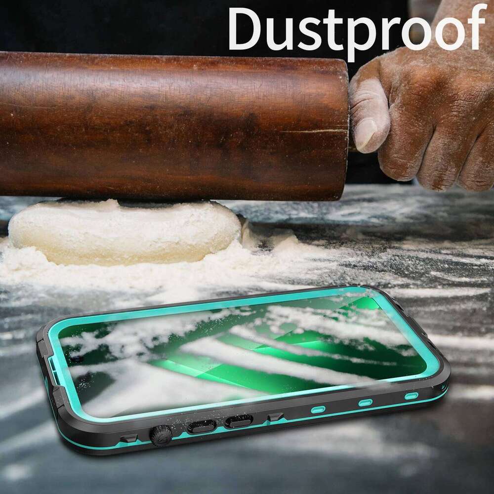 Shellbox-Waterproof and Dustproof Case for iPhone Magnetic Charging Diving Underwater 360 Full Cover IP68 16 15 14 13ProMax Plus
