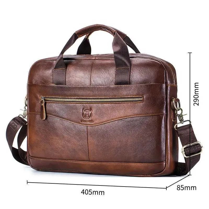shoulder messenger bag mens 14 inch notebook bag mens business handbag Z250220