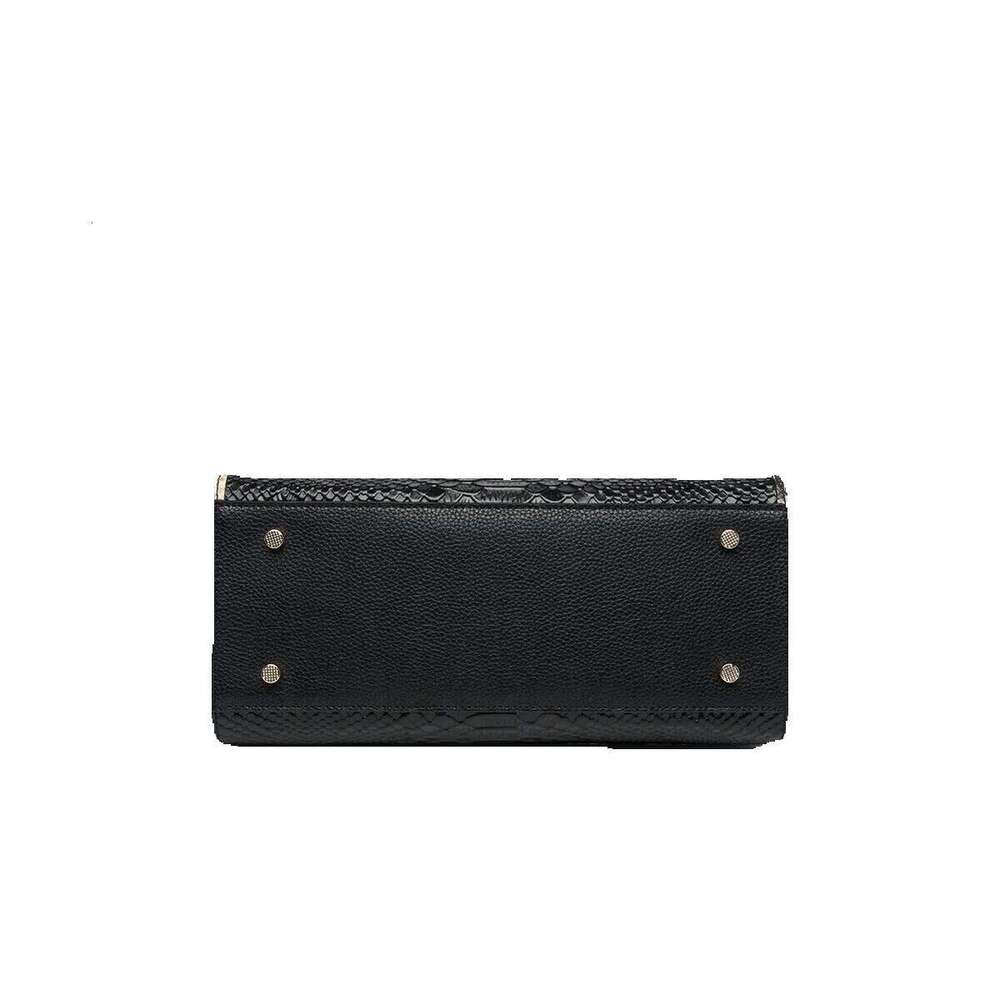 Designer Luxury Designer Luxury ZOOLER Brand Elegant Single Shoulder Bag Business Women Black Animal Pattern Purses High End#Yc350