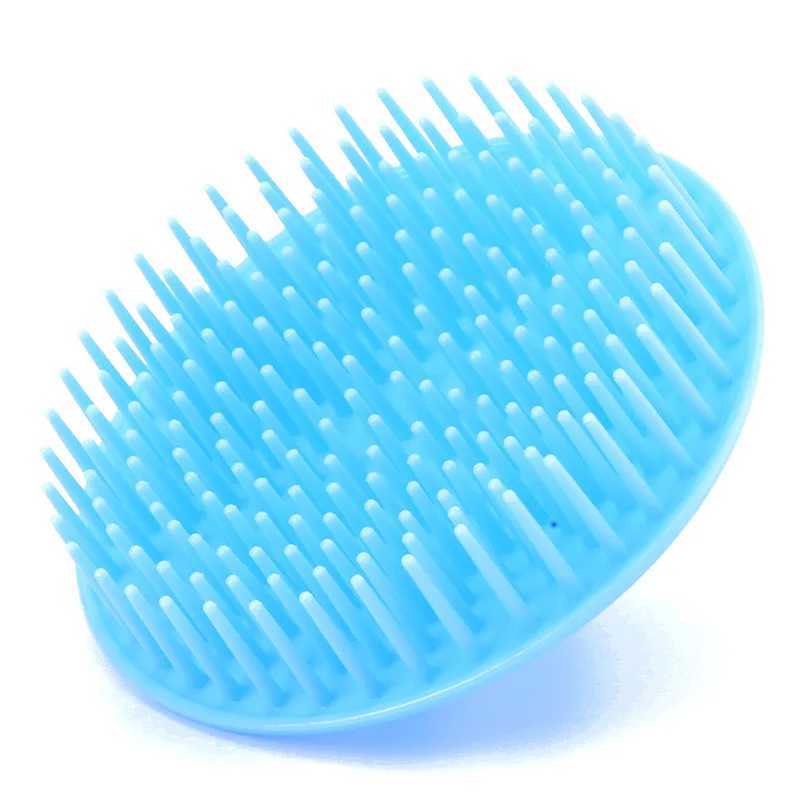 Soft Silicone Shampoo Brush Head Massage Brush Personal Care Bathroom Products Hair Washing Hair Scalp Massage Comb R250526