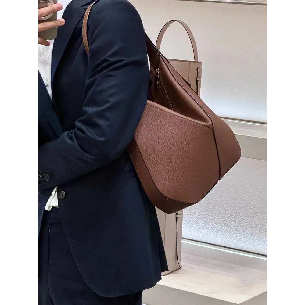 Women Soft Cow Split Leather Totes Handbag Office Ladies Elegant Underarm Bags New Fashion Casual Shoulder Bag Large Capacity bag