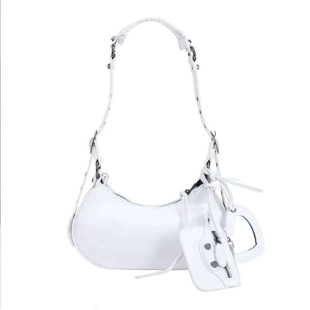 Women's Bags Designer New Size Heavy Duty Rivet Motorcycle Three-In-One Handbag Single Shoulder Crossbody Bag