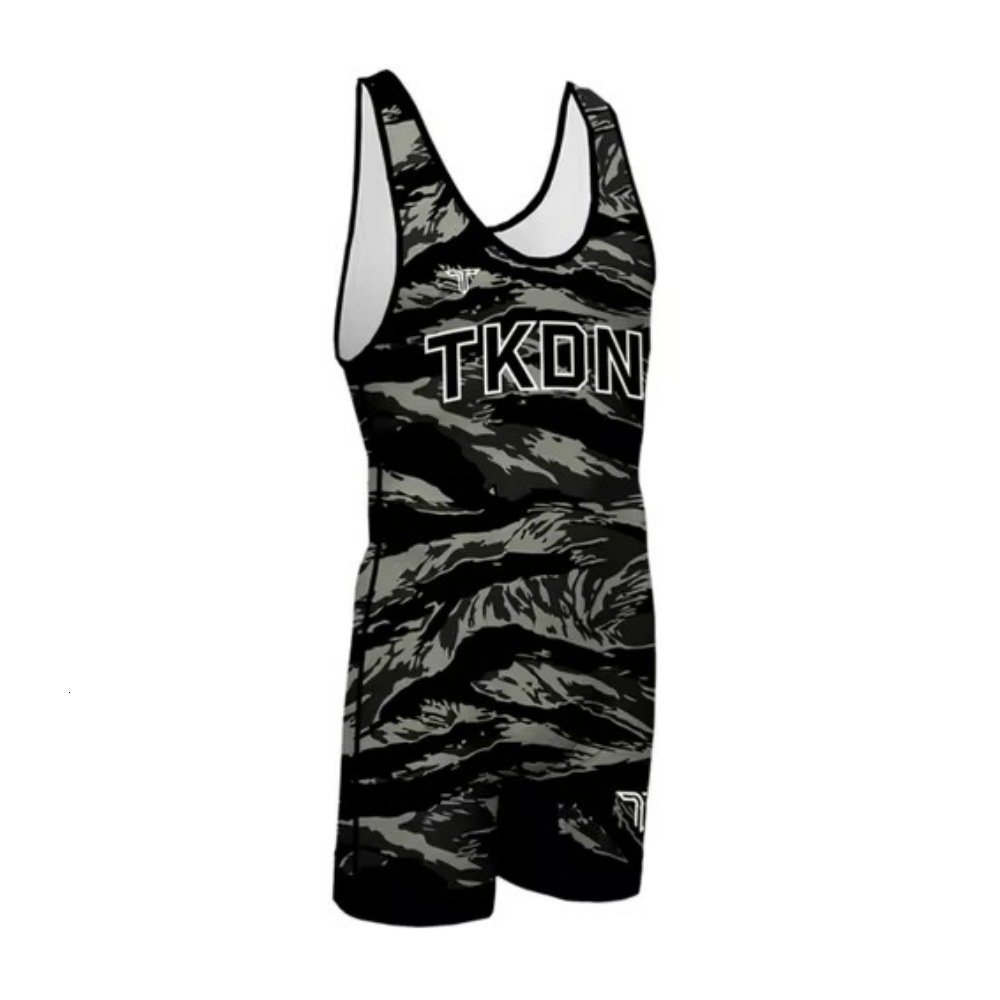 Outdoor T-Shirts Wrestling Clothes Singlet Weightlifting PowerLifting Boxing Triathlon Bodysuit Gym Breathable Skinsuit Swimwear Marathon Running 2308
