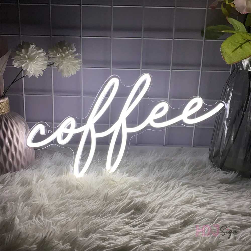 Coffee Bar Neon LED Sign Cafe Pantry Neon Lights Signs Coffee Shop Room Decor For Pantry Cafe Bar Decoration Neon Lights USB W250526