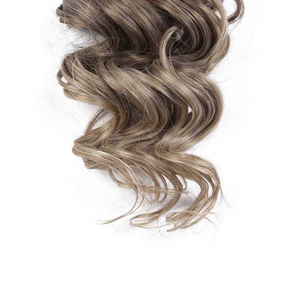 FASHION IDOL Deep Wavy Passion Twist Crochet Hair Synthetic 24 Inch Crochet Braids Ombre Grey Braiding Hair Extensions For Women S25526