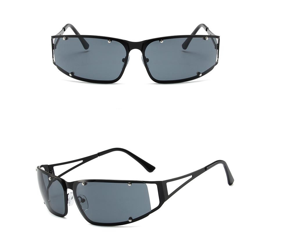 Designer Sunglasses For Women Men Fashion Metal Big Frame Sunglasses Luxury Polarized Lens Goggle Pilot Oversized UV400 Eyewear Luxury Sunglasses AS38