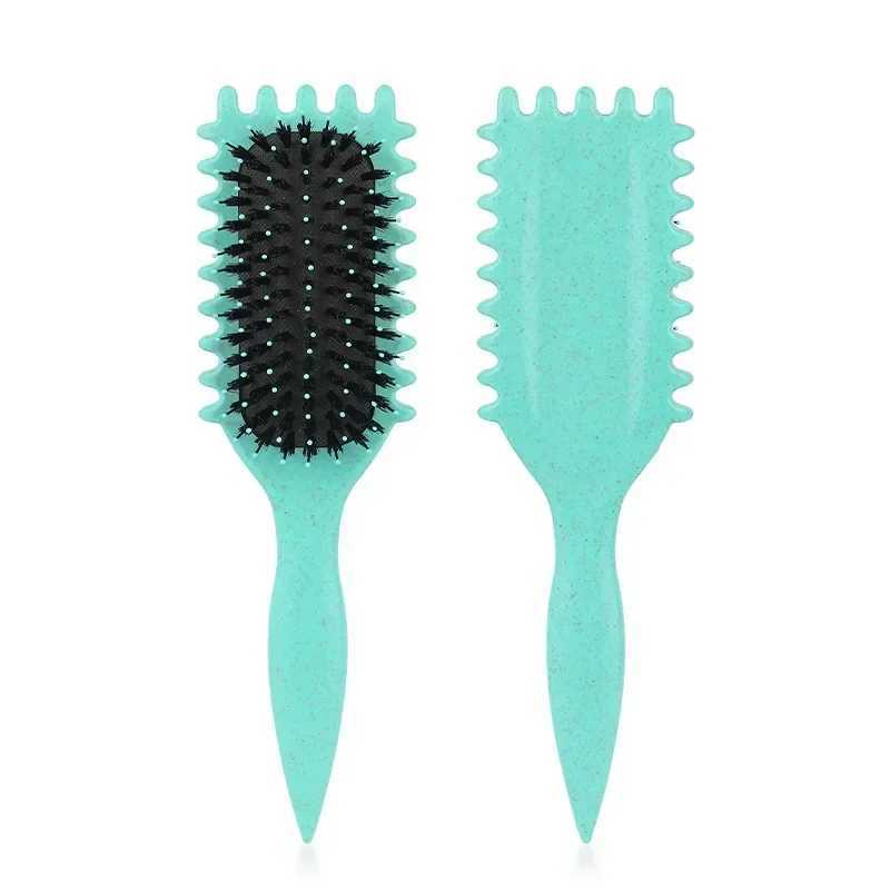 Womens Hair Comb Hollow Shaped Curly Hair Comb Multi Functional Scalp Massage And Anti-static Fluffy Hair Brush Hairstyle Tools R250526