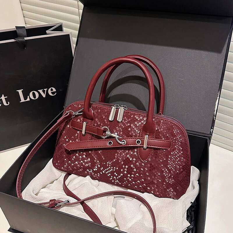 Brand Women's Leather Handbag Classic Crossbody Bag Designer Shoulder Purse Elegant Tote Ladies Fashion Style