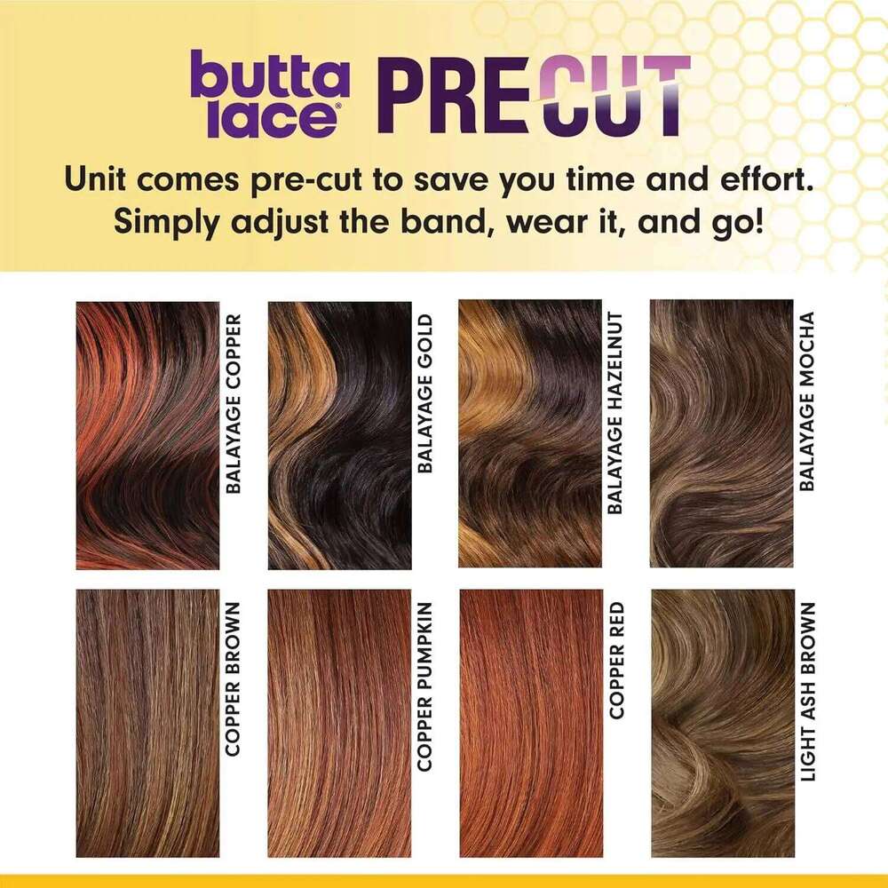 Sensationnel Butta Pre-Cut HD Lace Front Wig Glueless Unit 4 - Long, Tight Curly Style, Pre-Plucked Hairline, Ready-to-Wear