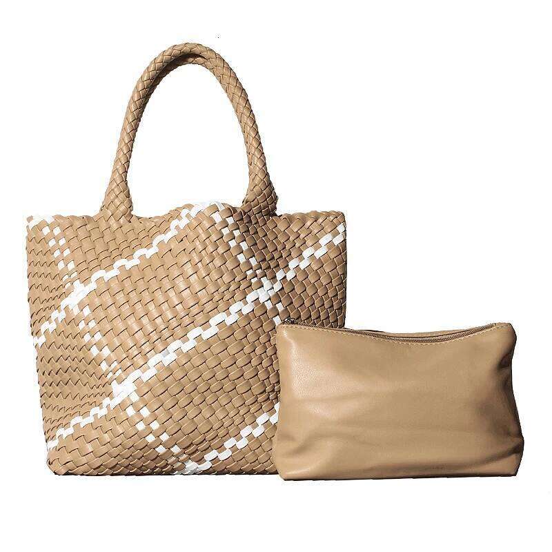 Women's handbag designer women's handbag women's bucket large woven shoulder shopping bag women's handbag travel bag