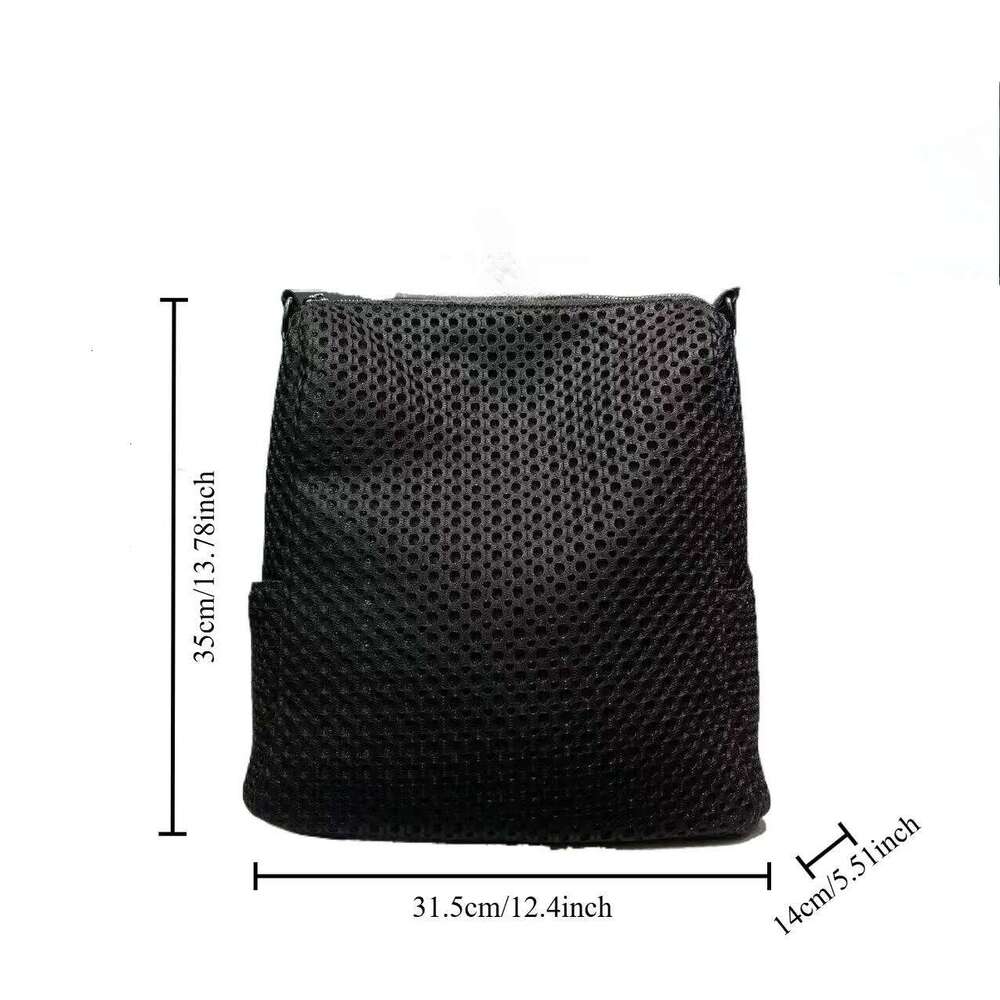 Women's Bags Designer Fashionable Retro Ed Backpack With Large Capacity Casual Mesh Shoulder Bag Suitable For Daily Commuting