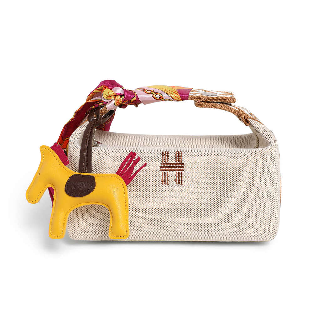 Women's Bags Designer New Canvas Portable Makeup Multi Functional Fashion Women's Slanted Shoulder Storage Bag