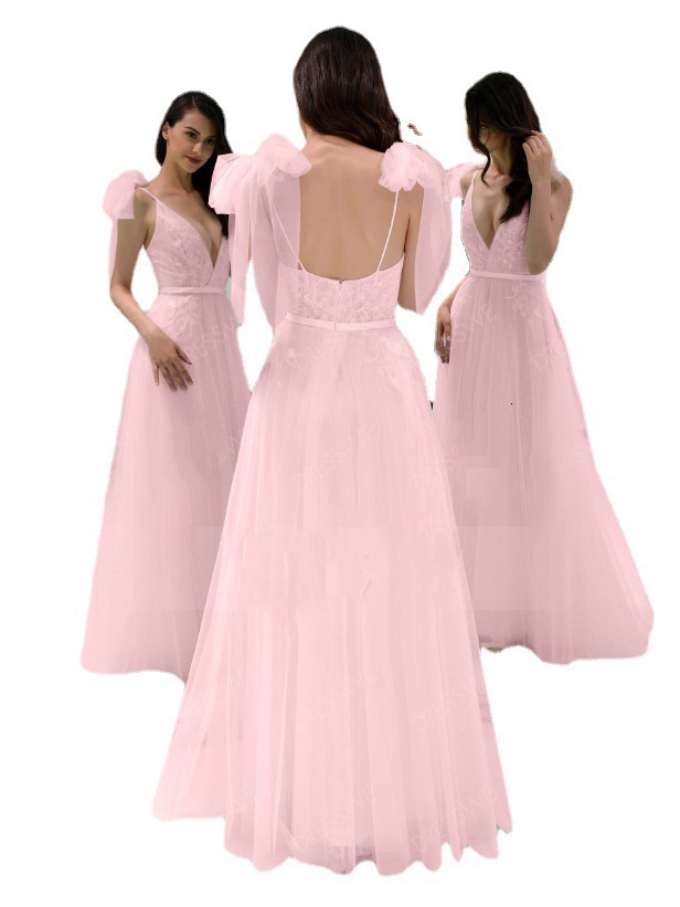 new womens sexy deep V sleeveless dress slim dress