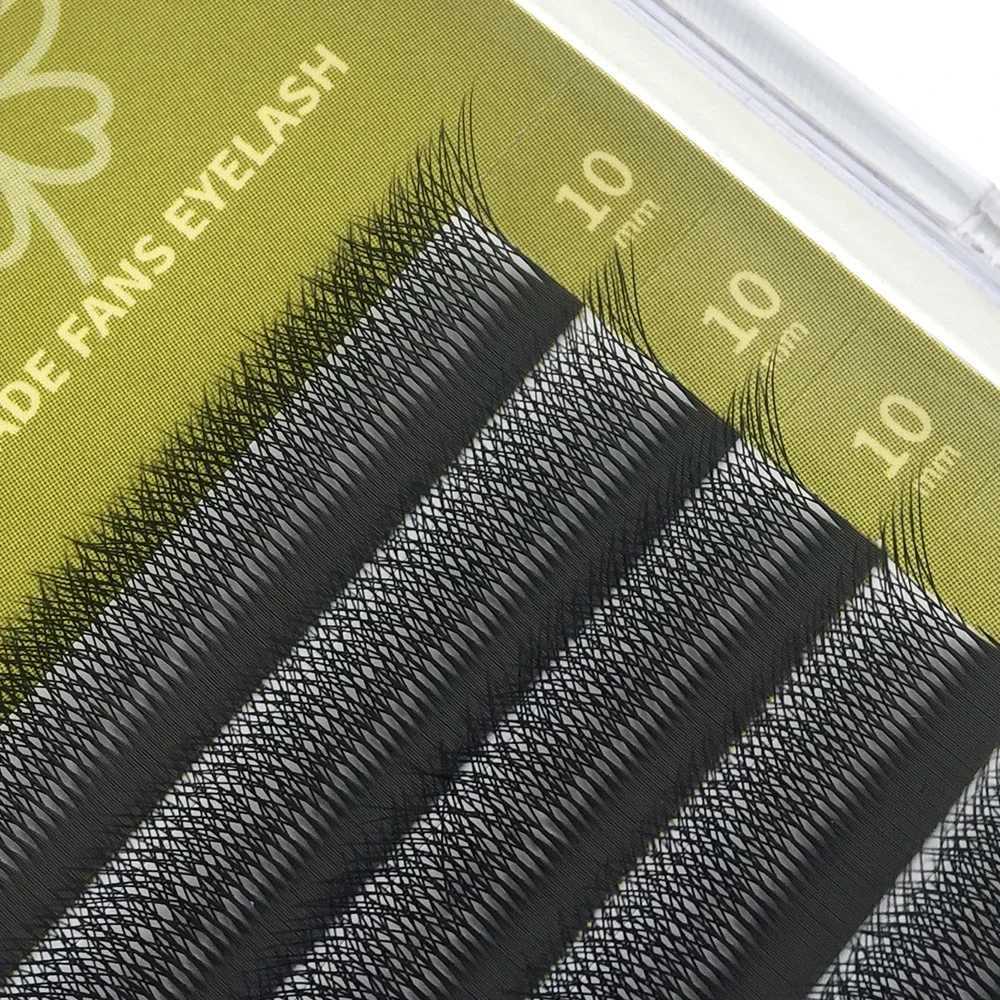 GLAMLASH 3D 4D 5D W Shaped Eyelash Lashes Easy Fan Eyelash Extensions Wholesales YY Premade Volume 12 Rows W Style Natural Soft z250526GNGQ