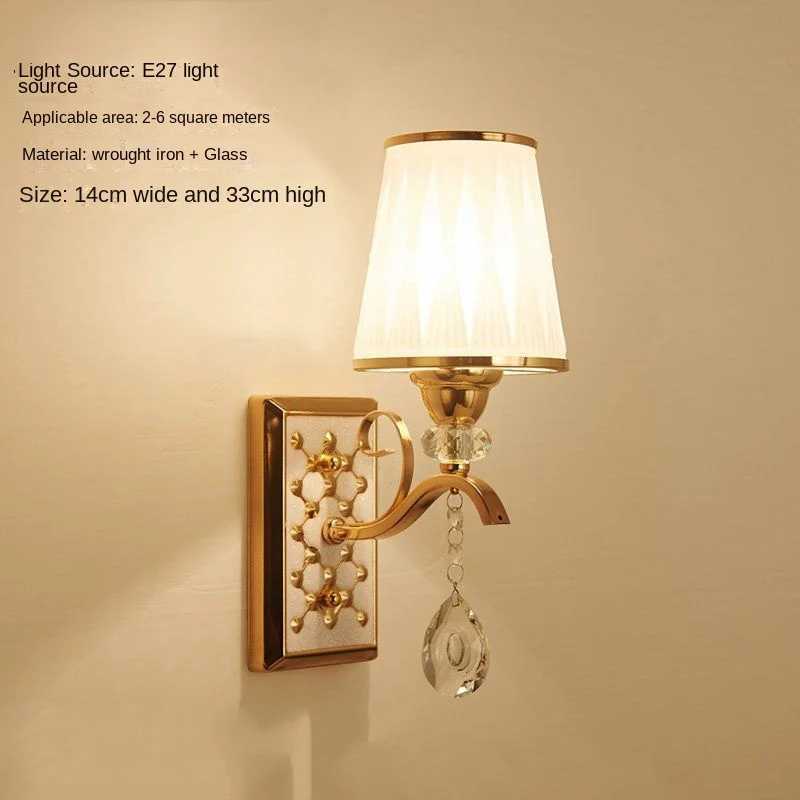 LED Bedroom Bed Wall Lamp Living Room Corridor Modern Simple Villa Hotel Project Background Wall Light Corridor LightXJ250526