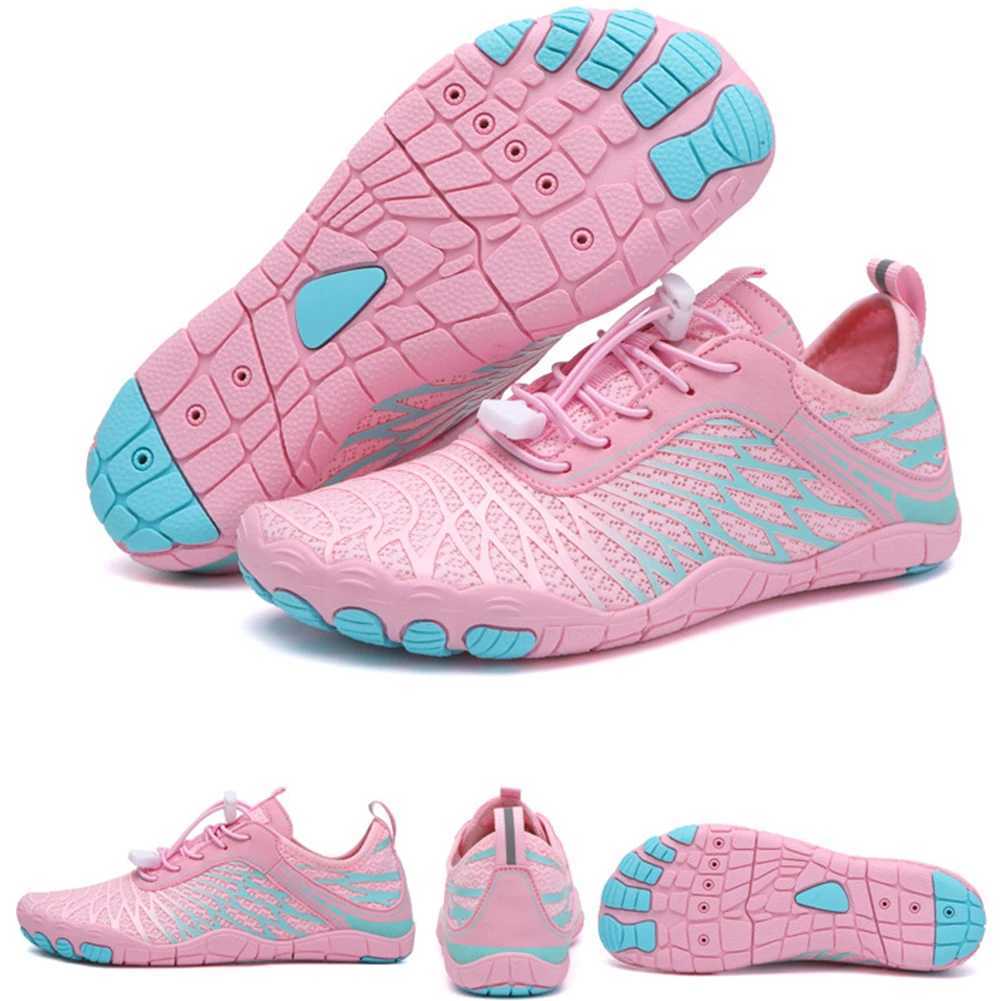 Swim Beach Aqua Shoes Non-slip Wading Sneaker Quick Dry Wading Shoes Breathable Wear-resistant Outdoor Supplies for Lake Hiking M250526