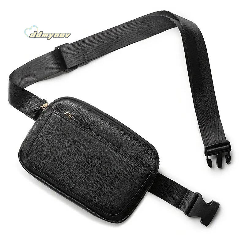 Belt Bags For Crossbody Waist Bag Adjustable Strap Vegan PU Leather Women Messenger Handbag ddmynov