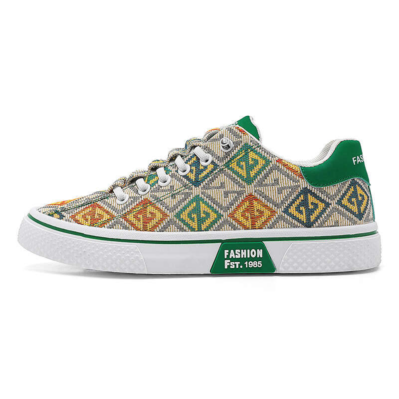 Summer 2025 New Trendy Versatile Breathable Casual Canvas Shoes Men's Round Head Low Top Flat Bottom Men's Board Shoes Designer Shoes Free S