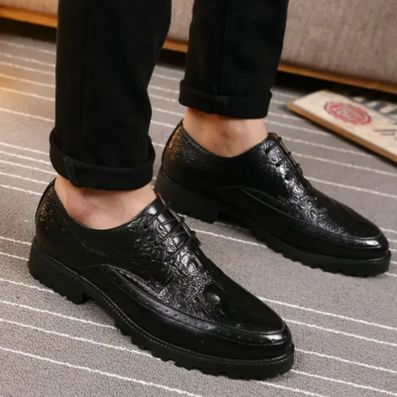 Fashion ner y Men Formal Leather shoes Dress Shoe Pointed Oxfords Shoes loafers driving ch65 250526