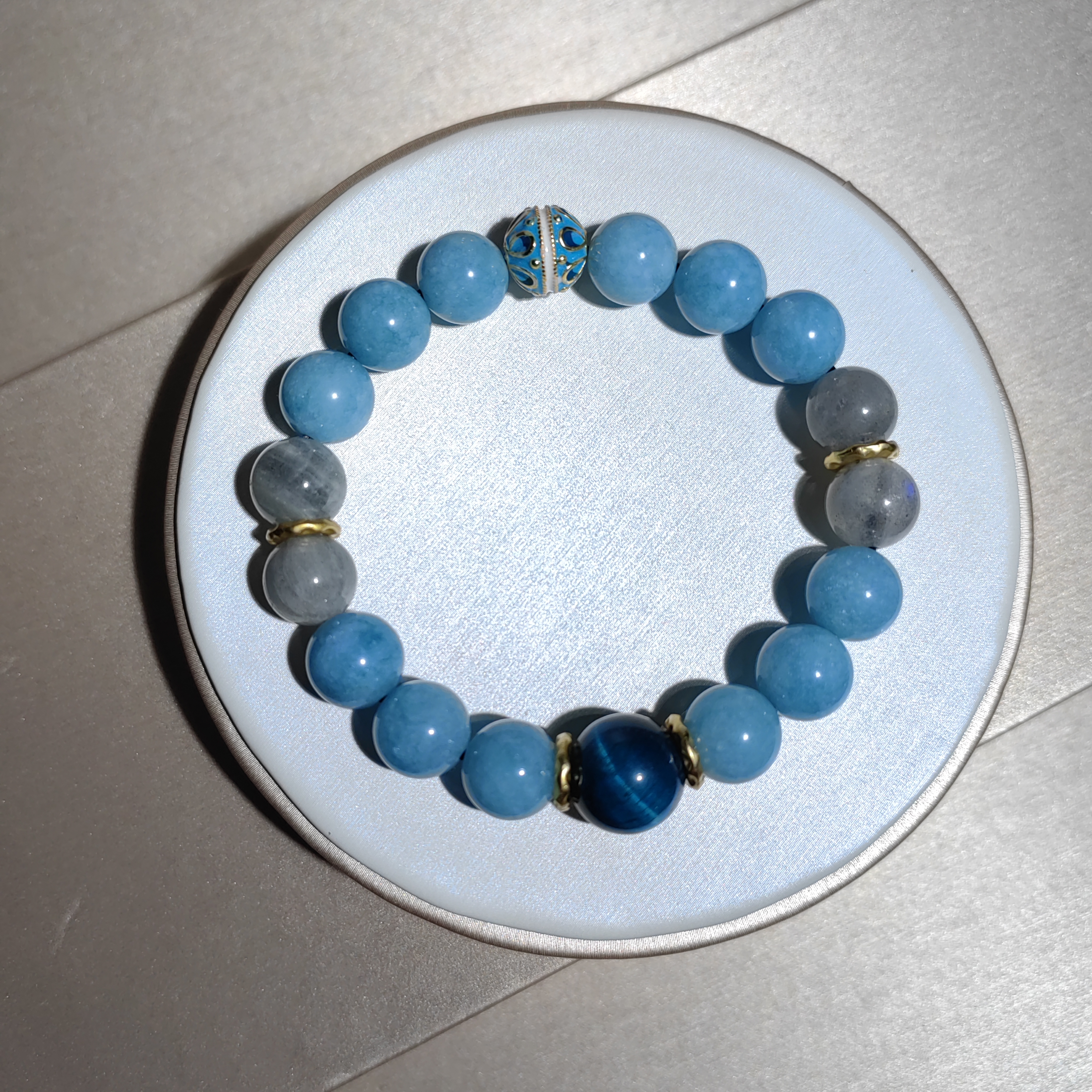 Elegant Healer's Talisman Necklace - Genuine Pentacle Design & Soothing Pink Stones