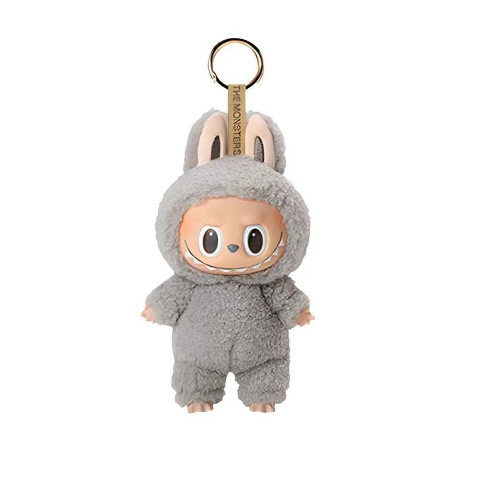 Hot In Stock Anime Figure Labubu Have A Seat Series PVC Pendant Doll Model Toy Kawaii Monster Replica Keychain Toy Birthday Gift XJ250524