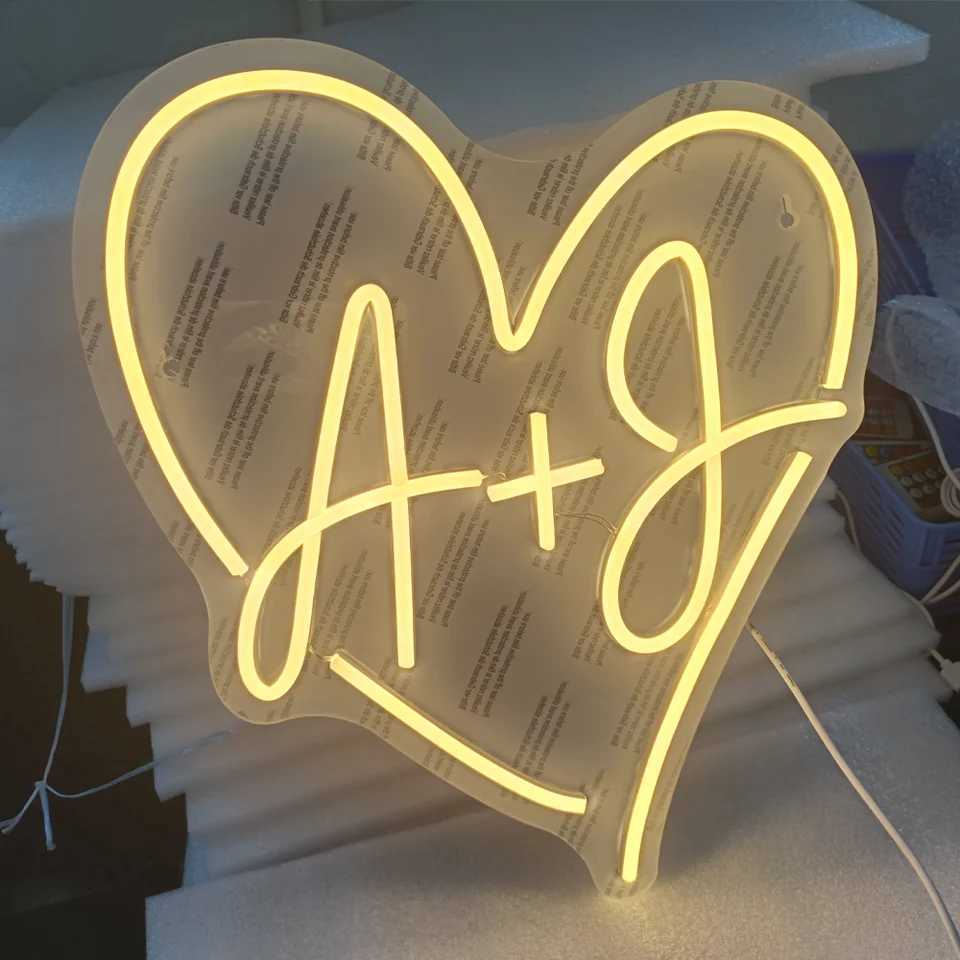Custom Neon Signs Dimmable 5V/2A LED Light Sign for Bedroom Wall Decor Customizable Wedding and Birthday Party Decorations Gift W250526