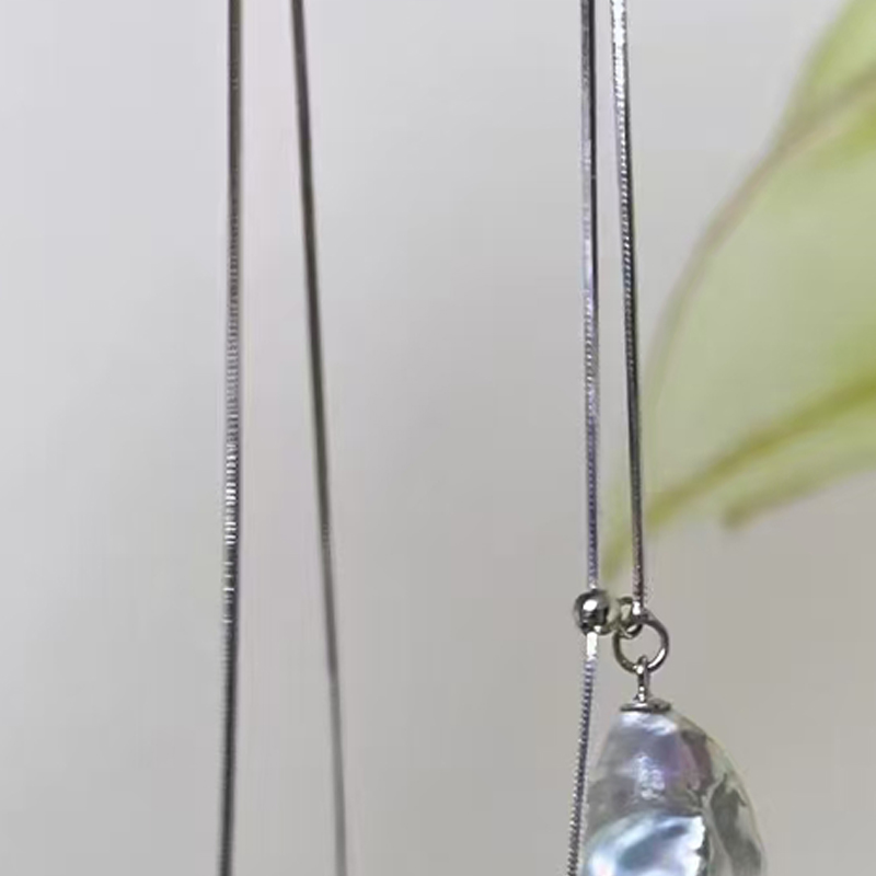 Handcrafted Womens 14k Yellow Gold Plate Pearls Necklace Elegant Everyday Accessory