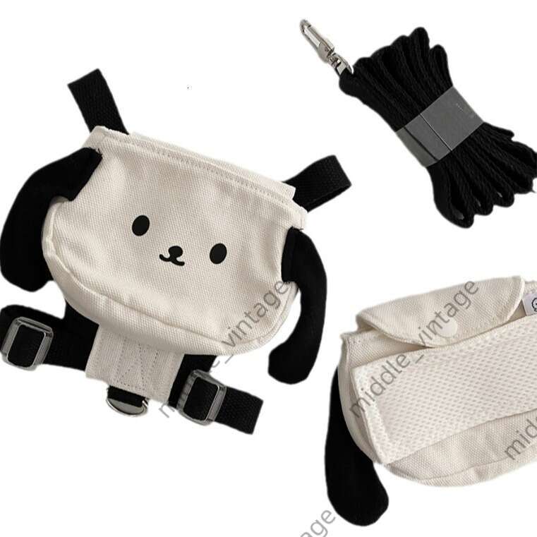 With Traction Rope Ins Style Puppy Cat Outdoor Pet Backpack School Poop Snack Bag Teddy Bichon Pomeranian