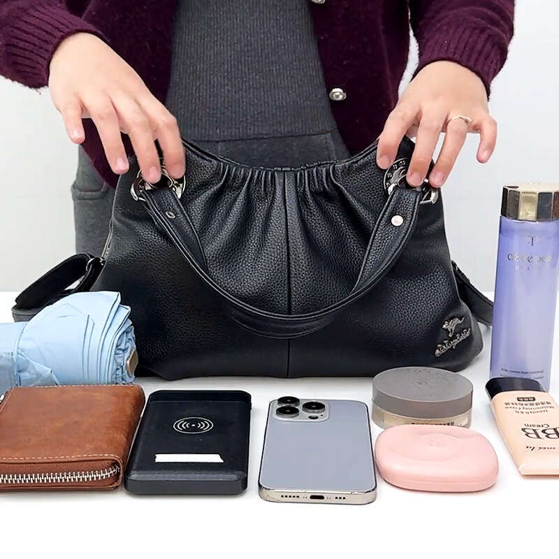 2025 Hot Hot spring/summer new item large capacity high-end shoulder middle-aged women's crossbody bag Classic bags