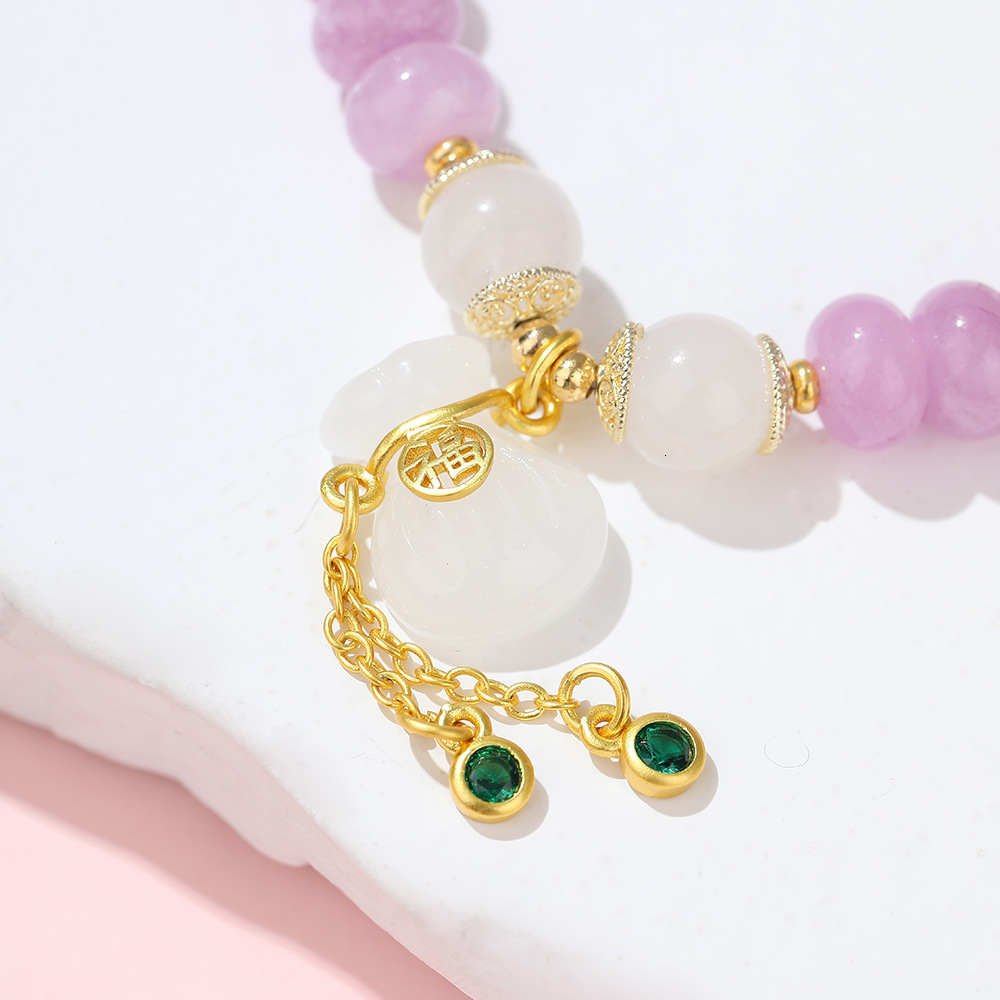 Glass Hand String New Chinese Bell Orchid Pendant Bracelet Female Couple Style Scenic Spot Cultural Play